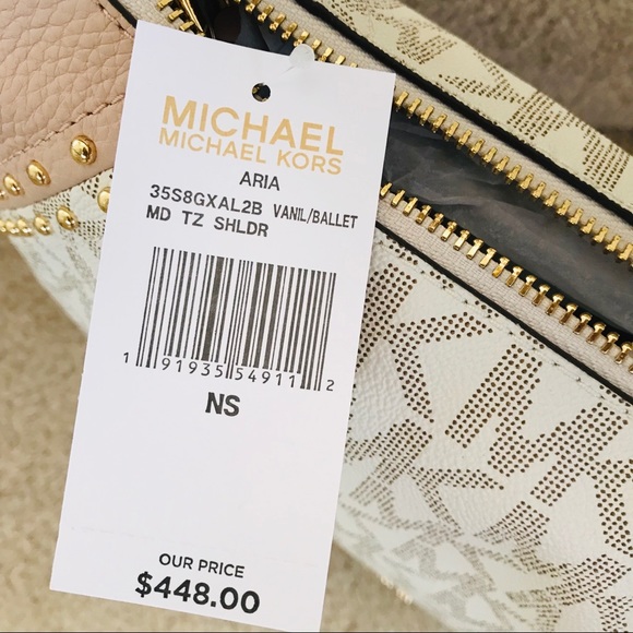 Michael Kors Vanilla ballet medium shoulder bag - Picture 6 of 8